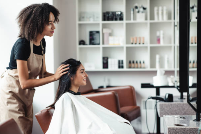 potong rambut wanita